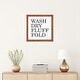 preview thumbnail 20 of 18, iCanvas "Wash-Dry-Fluff-Fold" by Jaxn Blvd.