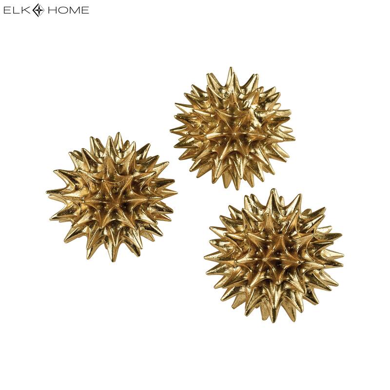 Elk Home Spangle Gold Leaf Composite Ornamental Accessory