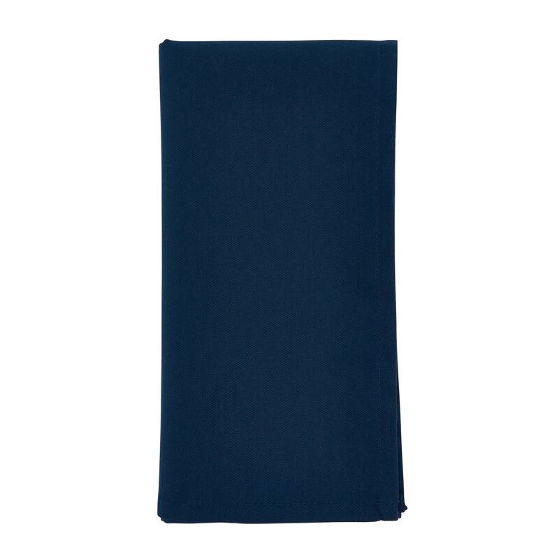 Everyday Design Cloth Table Napkins (Set of 12) - Set of 12 - Navy blue