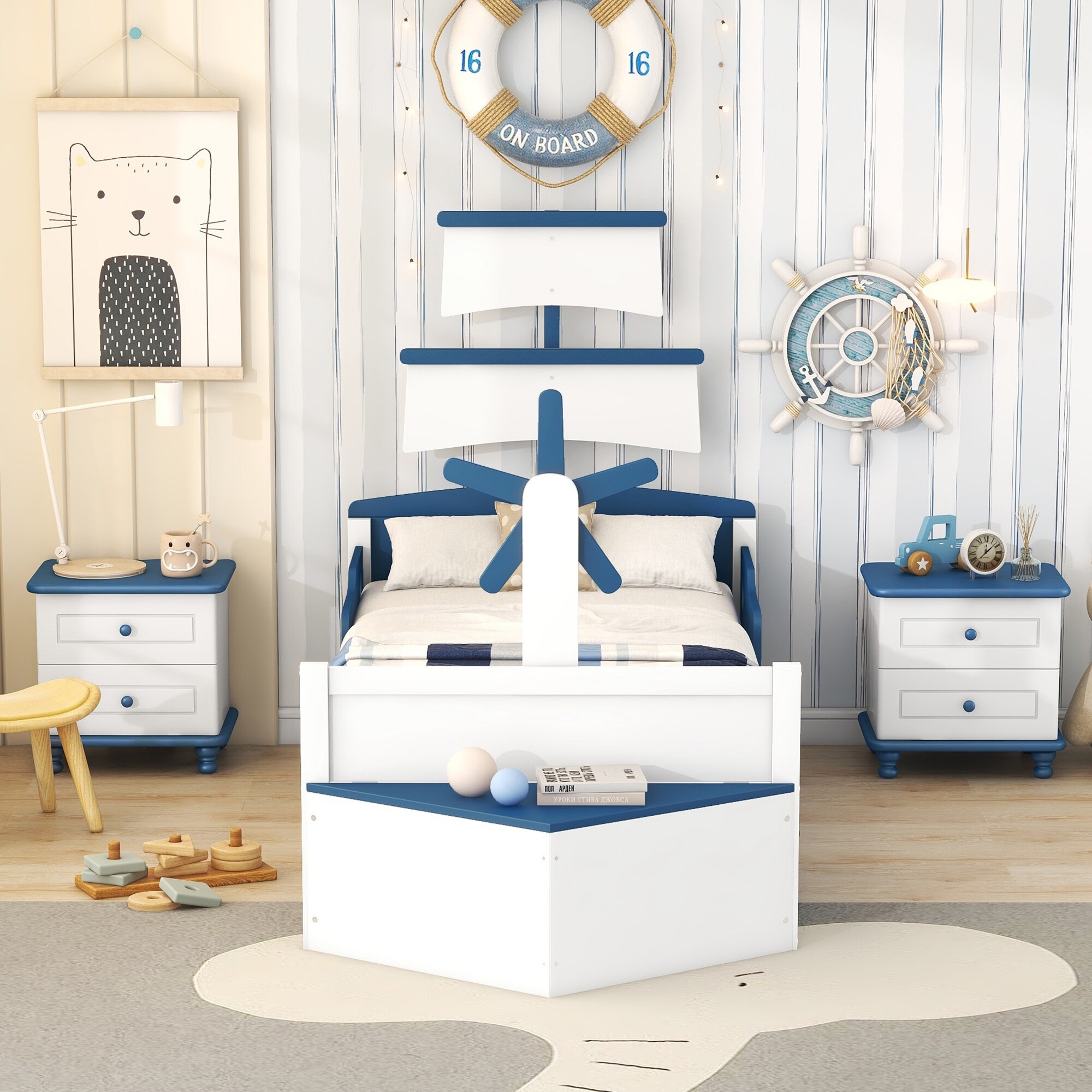 Twin bed furniture sets for boy hotsell