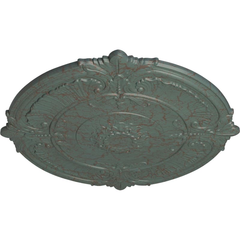 39 1/2"OD x 2 1/2"P Attica Ceiling Medallion