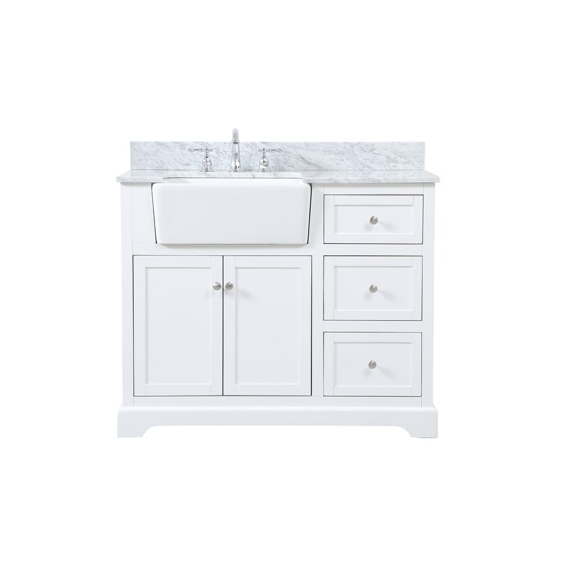 Indigo Home Single Bathroom Vanity with Backsplash