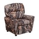 preview thumbnail 100 of 191, Contemporary Kids Recliner with Cup Holder Camouflage Fabric