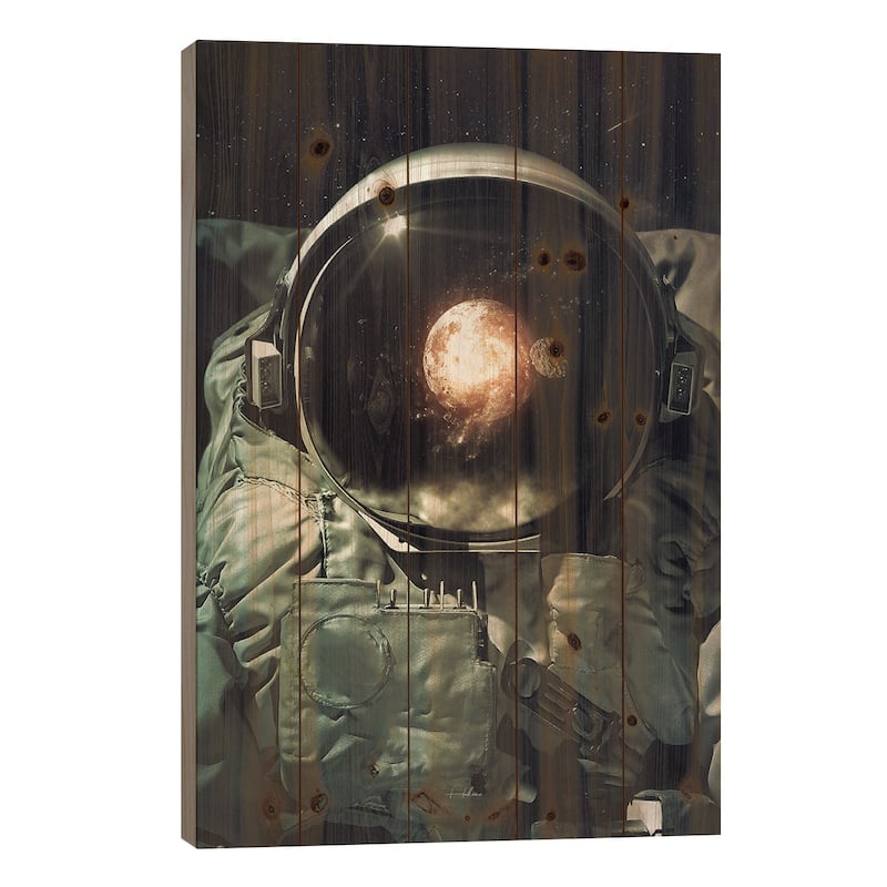 The Story Behind Print On Wood by Rob Hakemo - Multi-Color - 26x18x1.5