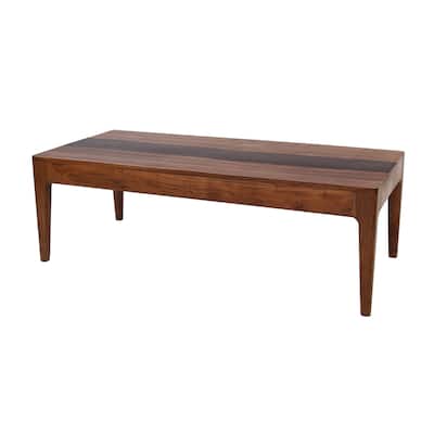 Acacia Wood Rectangular Coffee Table - 52" - Brown