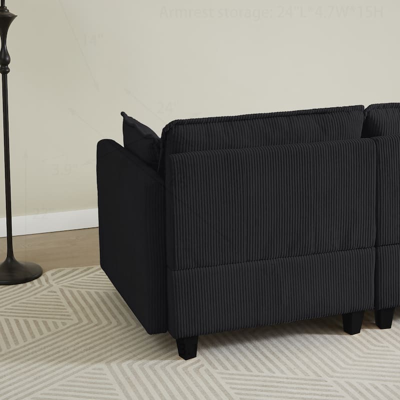 Comfortable Modern Sectional Sofa for Various Rooms, Enhancing Relaxation