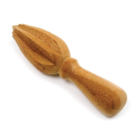 Norpro Bamboo Citrus Juicer Handheld Wooden Reamer - Great for Lemons, Limes and Oranges - Brown