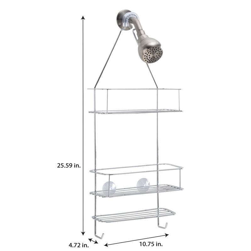 Bath Bliss Mod Collection Shower Caddy - 10.75"x25"x4.75"