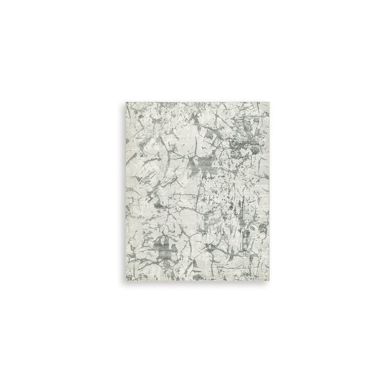 Signature Design by Ashley Tobinbury Gray/Ivory Washable Area Rug