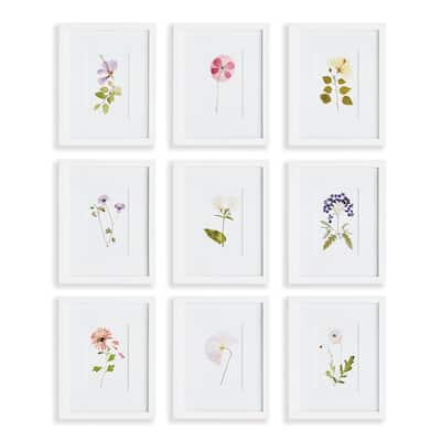 Mountain Flower Petite Prints, Set Of 9