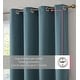 preview thumbnail 70 of 74, Dakota Complete Blackout Drapery Heavy Thermal Insulated Efficient Window Curtain Grommet Panels, 2 Panels