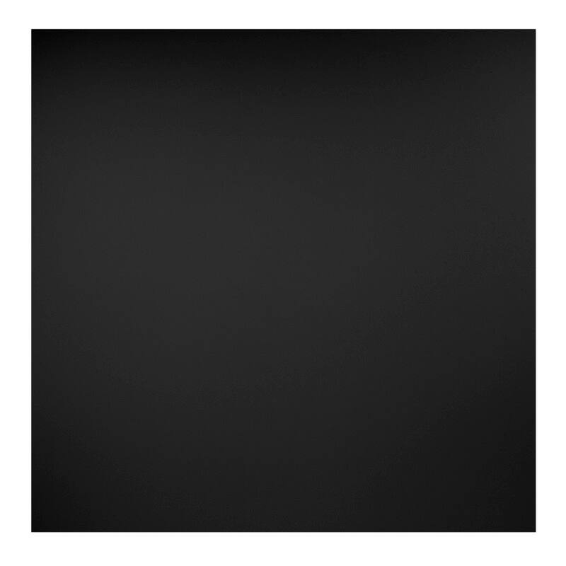 Genesis Smooth Pro Black 2 x 4 ft. Lay-in Ceiling Tile - 12in x 12in Sample