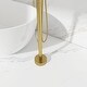preview thumbnail 33 of 54, Freestanding Double Handle Clawfoot Tub Faucet - 8" x 47"