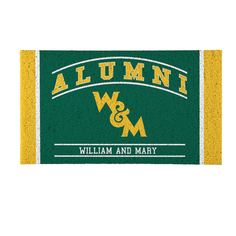 28 in. x 16 in. William & Mary Alumni Full Color PVC Door Mat