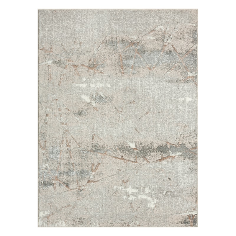 Sevita Transitional Abstract Polyester Indoor Area Rug