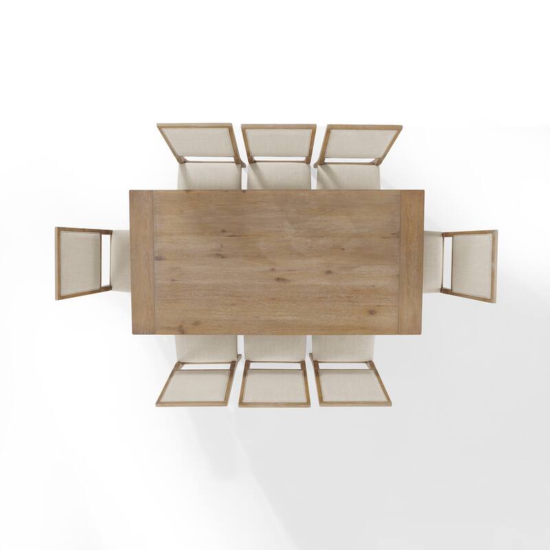 Crosley Joanna 9-piece Rustic Dining Set