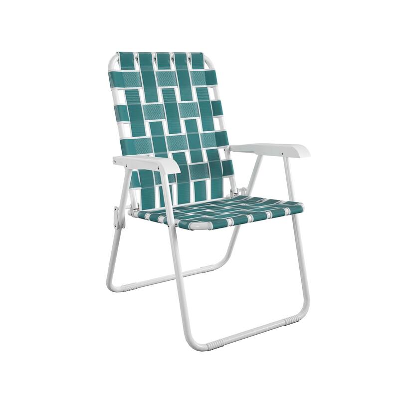 The Novogratz Poolside Gossip Collection Priscilla Folding Chair (2-Pack)