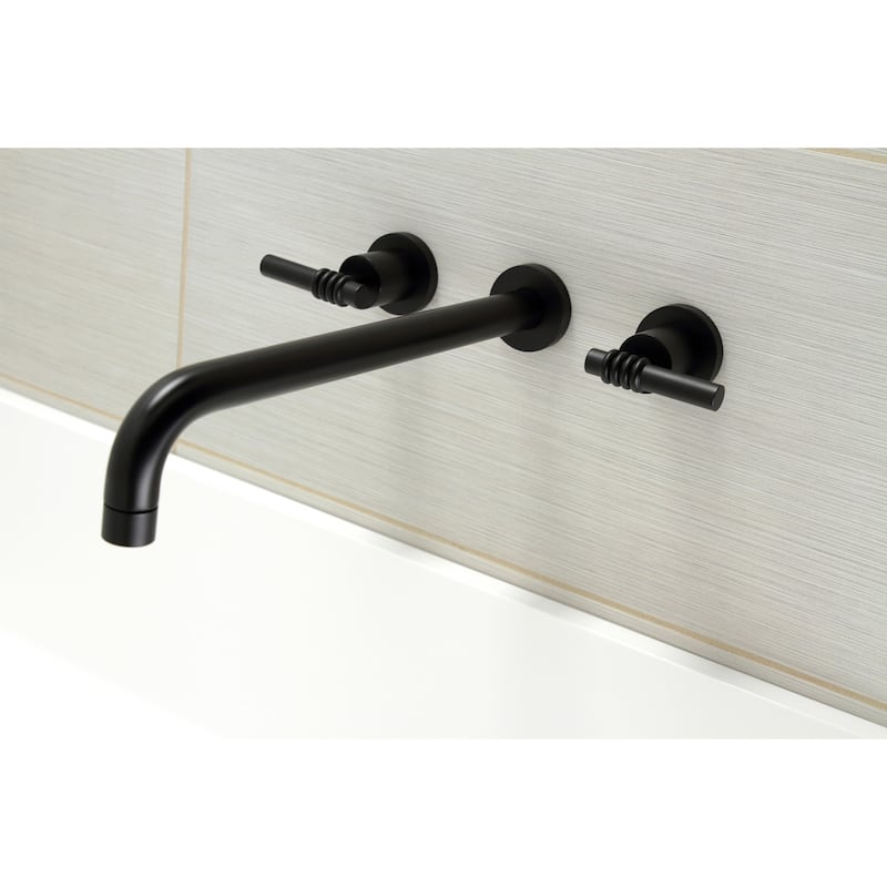 Milano 3-Hole Wall Mount Roman Tub Faucet
