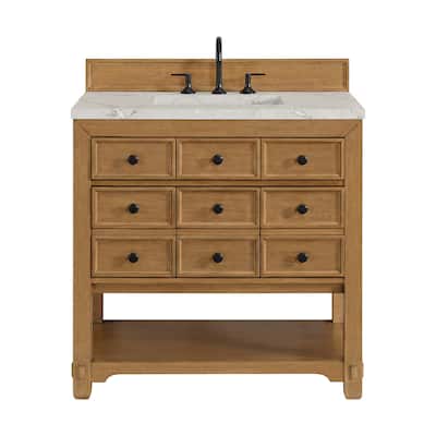 James Martin Vanities 505-V36-3VSL Malibu 36" Free Standing Single