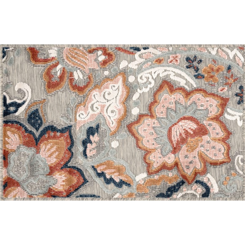 Tropicana Tropical Floral Indoor/Outdoor Area Rug