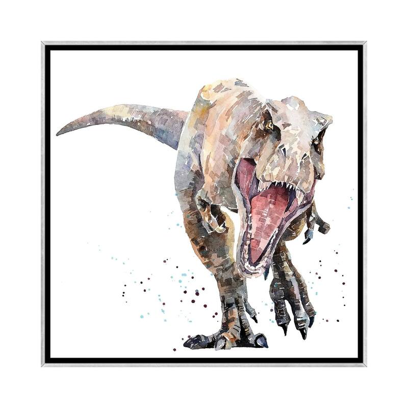 iCanvas "I Am A Pussycat, Honest" by EdsWatercolours Framed