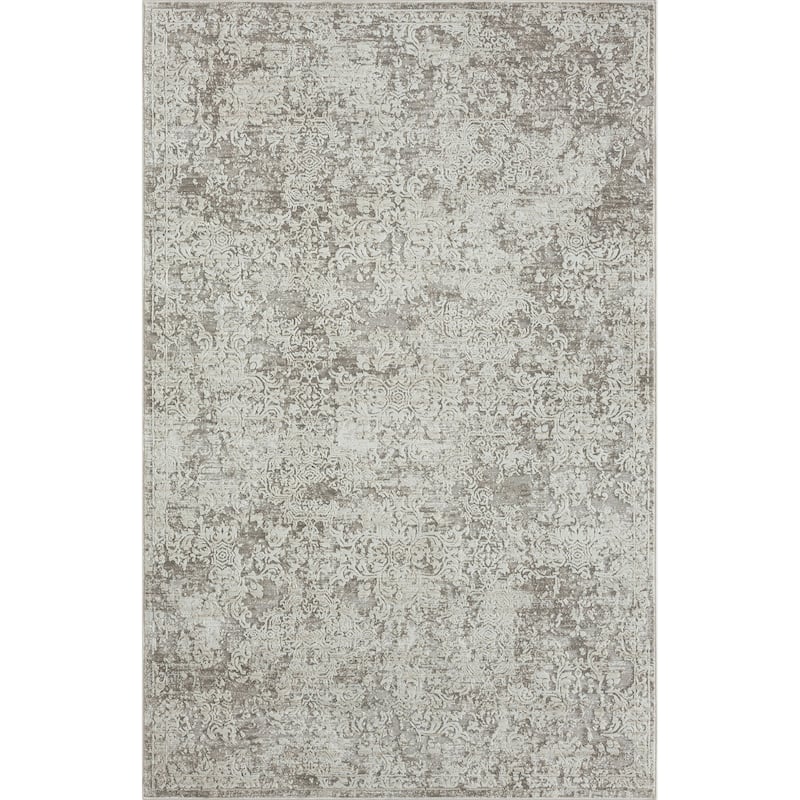 Soniv Distressed Abstract Area Rug By HomeRoots - 2' x 3'
