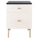 preview thumbnail 34 of 80, SAFAVIEH Genevieve 2-drawer Nightstand