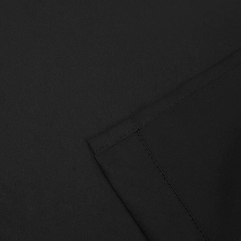 Superior Solid Machine Washable Room Darkening Grommet Curtains, Set of 2