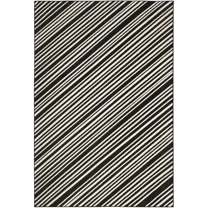 SAFAVIEH Monroe Vjera Modern Indoor/ Outdoor Waterproof Rug
