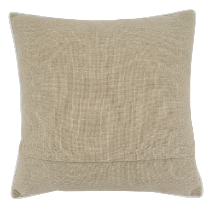 Down-Filled Christmas Throw Pillow With Believe in Yourself Design