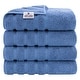 preview thumbnail 37 of 45, American Soft Linen 100% Cotton Turkish Bath Towels Large, 4 Pack Luxury Hotel Spa Quality Turkish Bath Towels Bathroom Sets