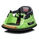 preview thumbnail 3 of 58, 12V ride on bumper car for kids,1.5-5 Years Old,Baby Bumping Toy Gifts W/Remote Control Green