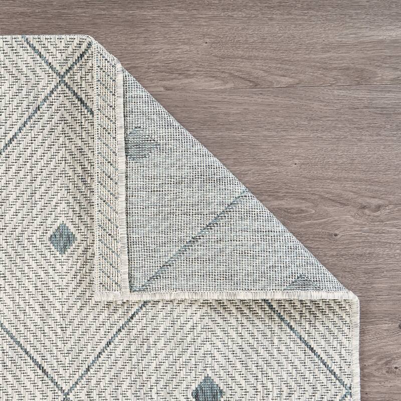 Sevita Minimal Diamonds Indoor/Outdoor Rug