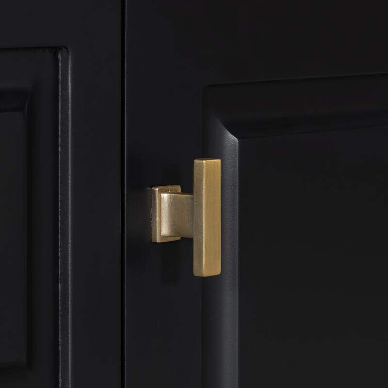 Roomfitters 30" Bathroom Vanity with Sink, Solid Wood Frame, Flip Drawer, 2 Drawers & Door Rack