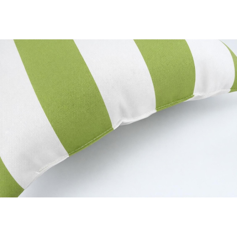 2 Pack Outdoor Throw Pillows,Waterproof & Fade-Resistant Patio Cushions-Soft & Comfortable Decorative Pillow Covers(18"x18")