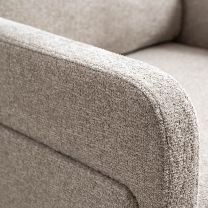 Accent Chair, Oversized Armchair, Modern Comfy Reading Chair
