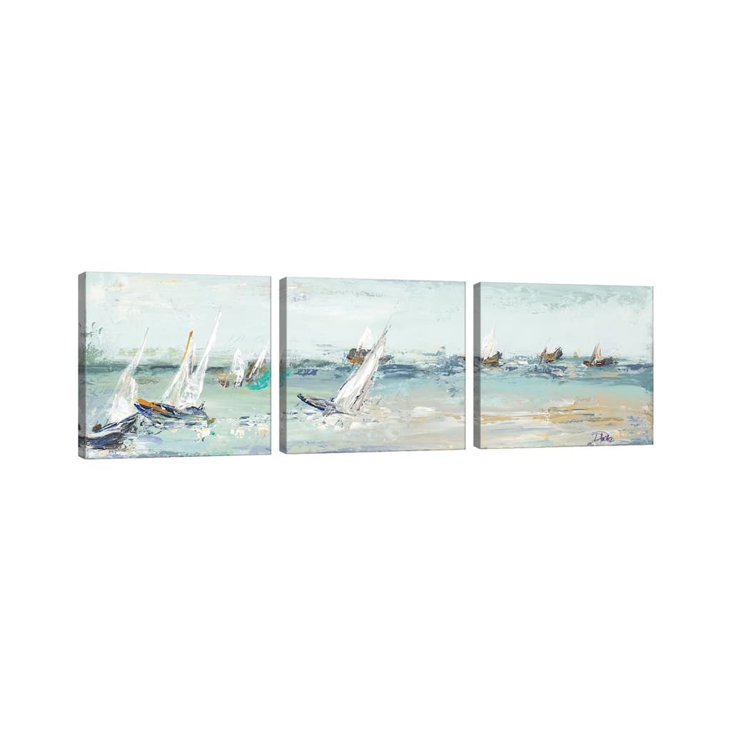 iCanvas "Classic Water Adventure" by Patricia Pinto 3-Piece Wall Art Set