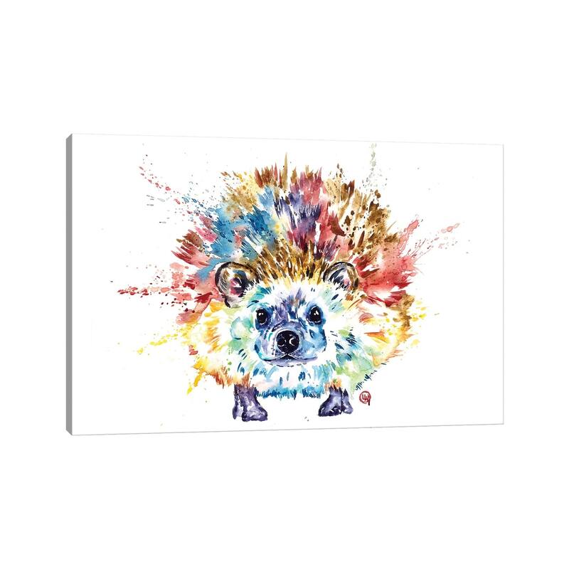 iCanvas "Hedgehog" by Lisa Whitehouse Canvas Print