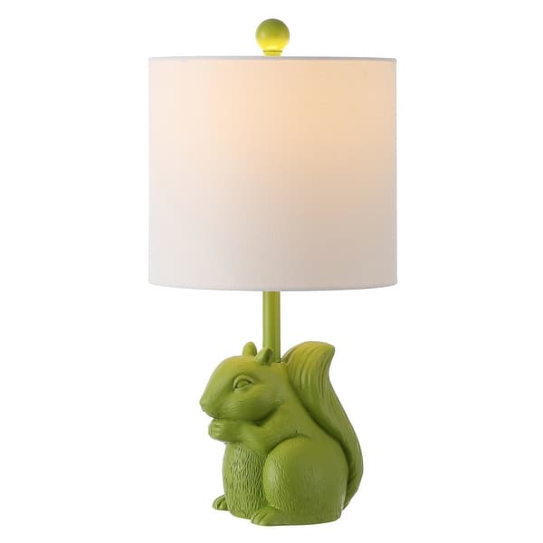 slide 2 of 5, SAFAVIEH Kids Lighting 18" Sunny Squirrel Lamp - 9"W x 9"D x 18"H