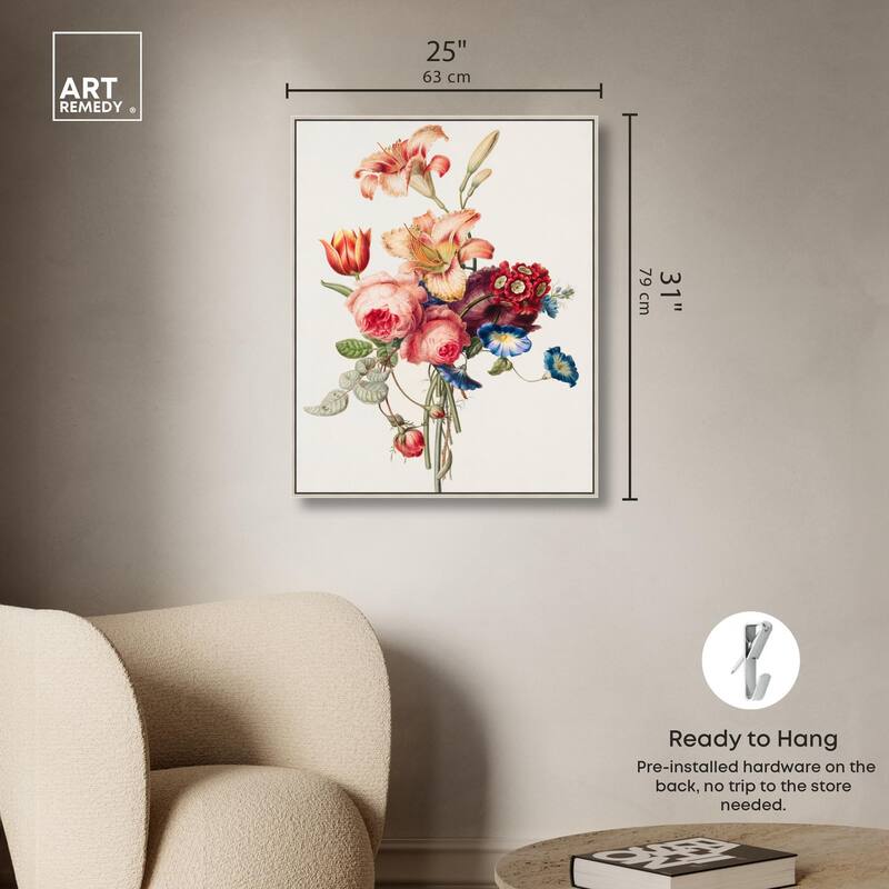 Bouquet 1820 Canvas by Art Remedy