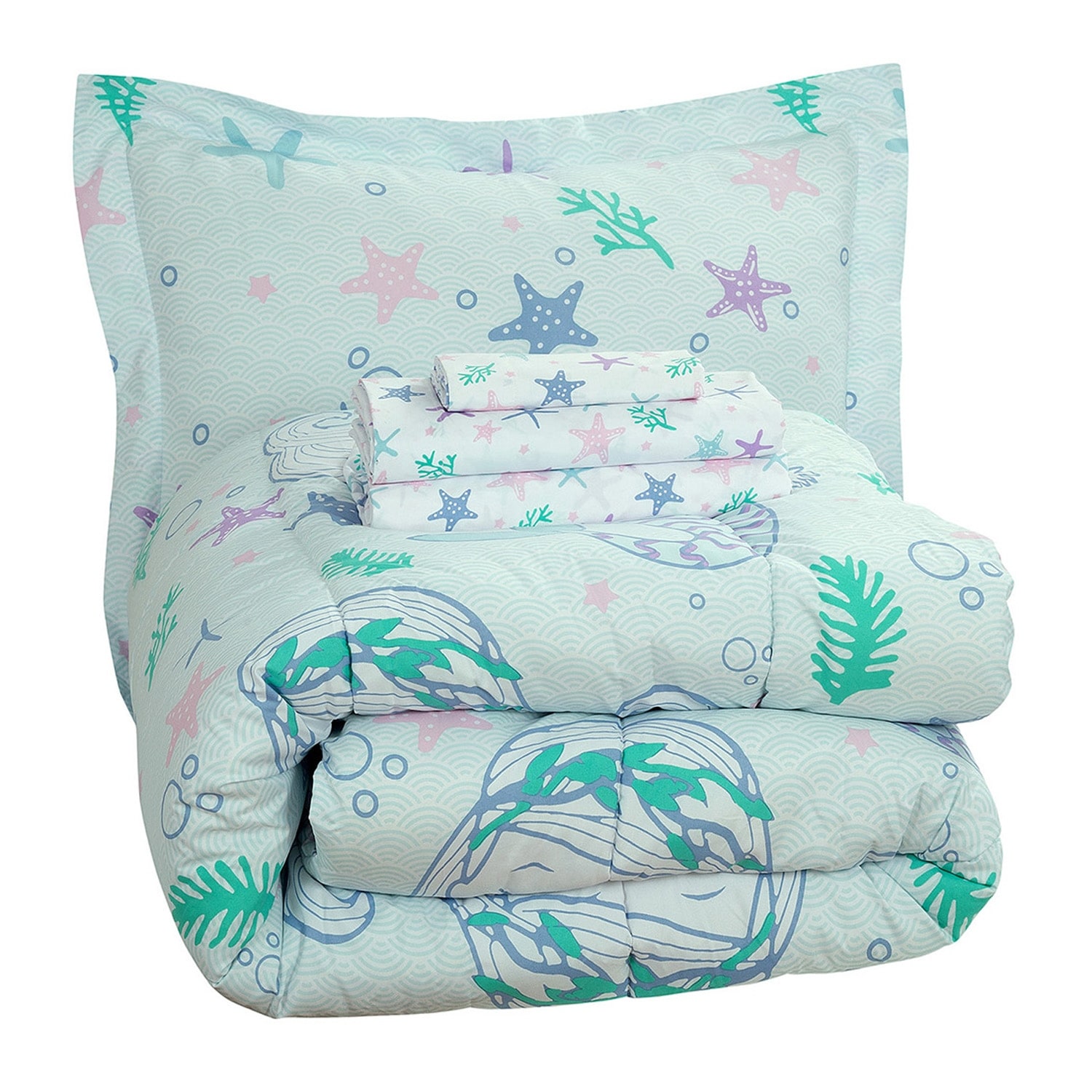Mermaid bed in online a bag twin