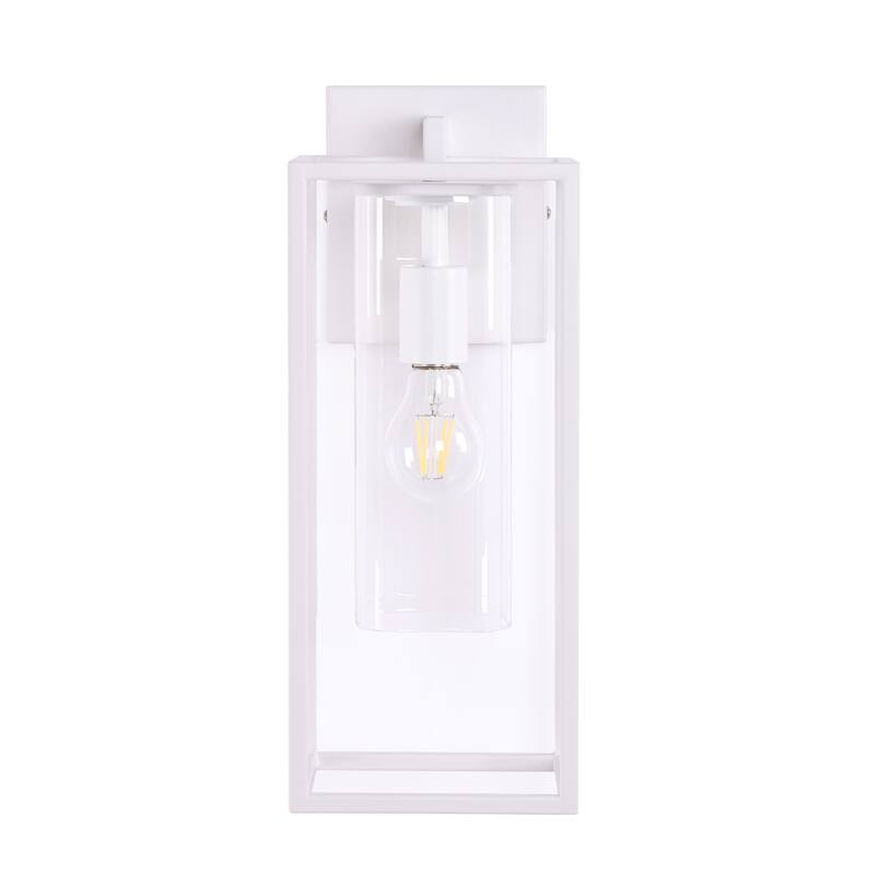 Outdoor Wall Sconce with Clear Glass