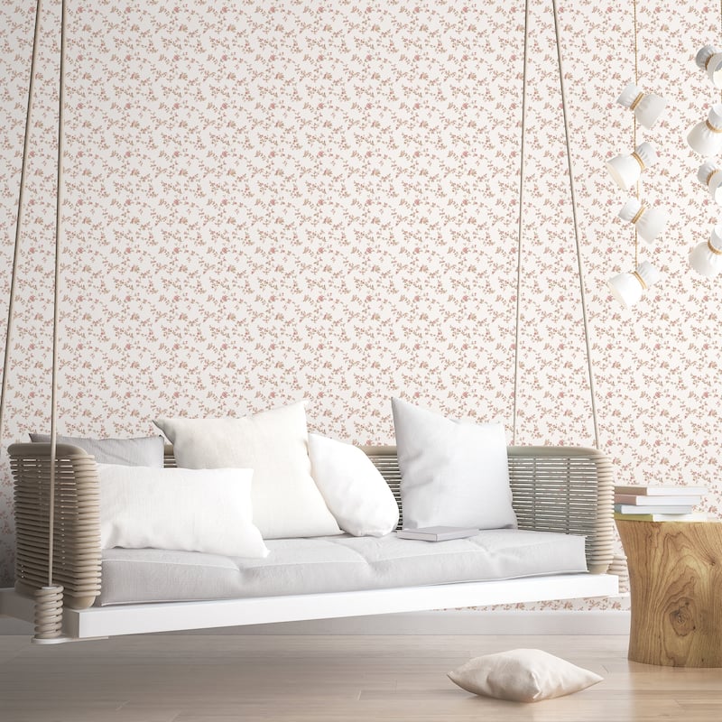 Galerie Wallcoverings Small Prints Delicate Floral Non-woven Matte Wallpaper Roll