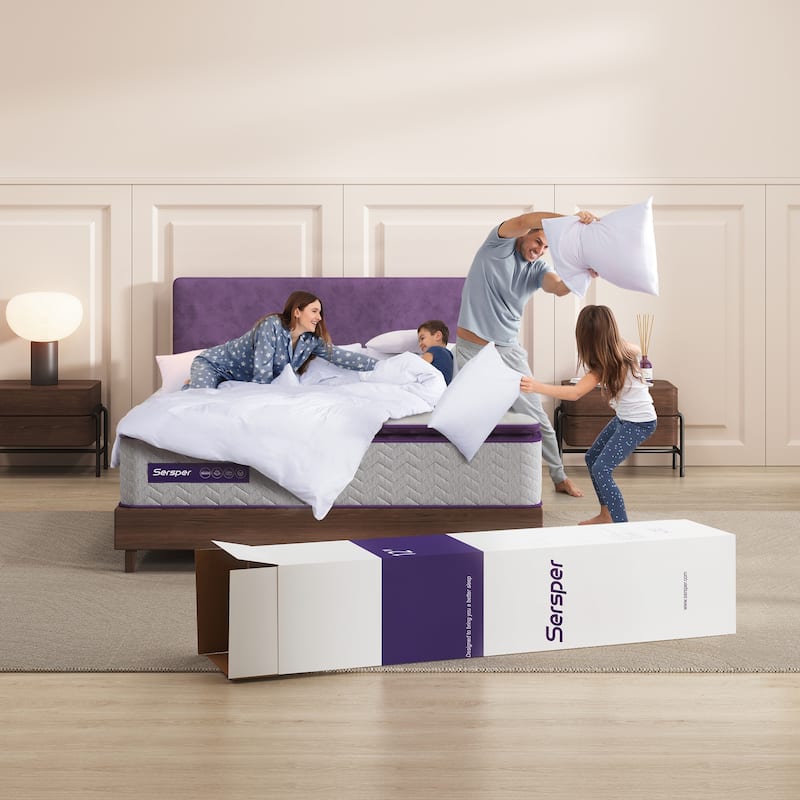 12 Inch Memory Foam Pillow Top Medium Mattress