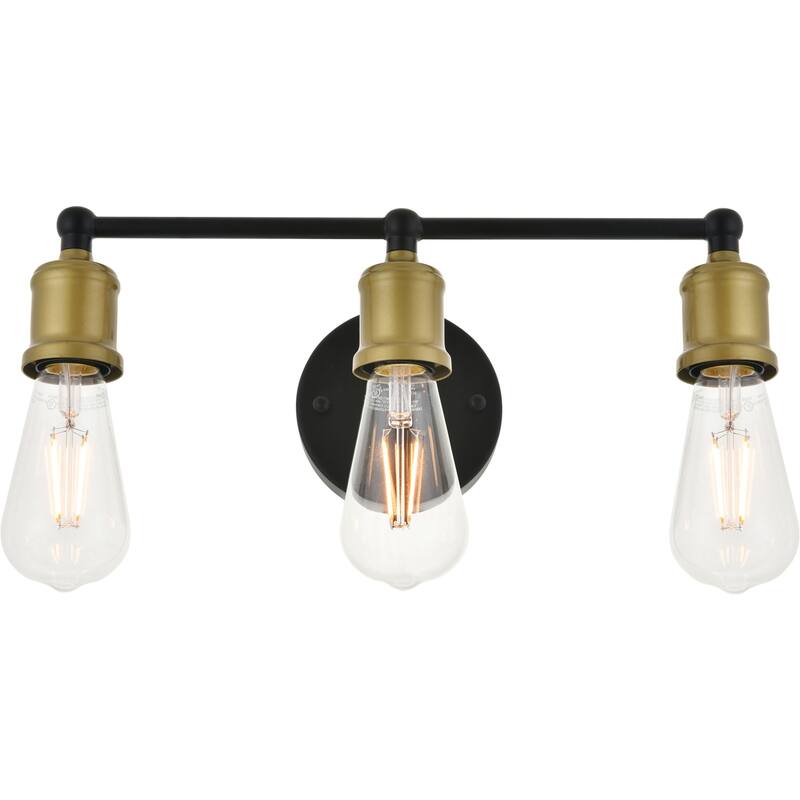 Bellevue EGBF94944 Petersen 3 Light 15" Wide Bathroom Vanity Light