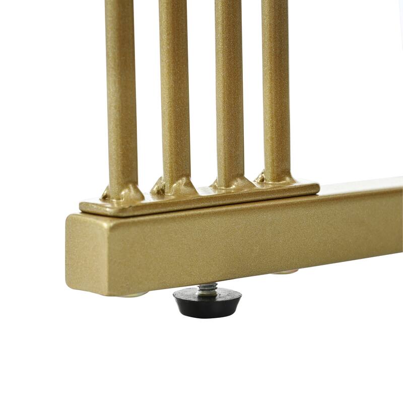 Mieres Stackable Coffee Table, Nesting Tables with Brown Tempered Glass, Wheels & Drawers and High Gloss Marble Grain Top