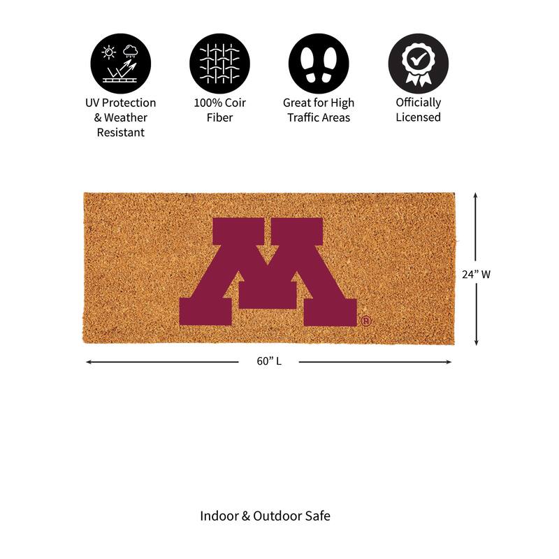 University of Minnesota Full Color Indoor/Outdoor Coir Mat