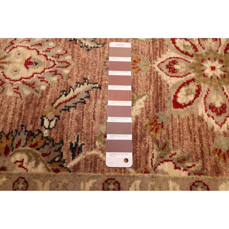 ECARPETGALLERY Hand-knotted Jamshidpour Brown Wool Rug - 5'6 x 8'1