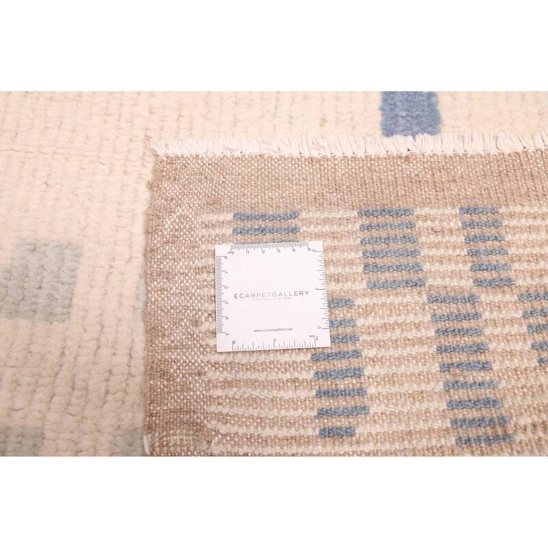 ECARPETGALLERY Hand-knotted Pak Finest Marrakesh Cream Wool Rug - 8'0 x 10'1