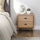preview thumbnail 8 of 8, Carson Carrington Akureyri Mid-century Nightstand